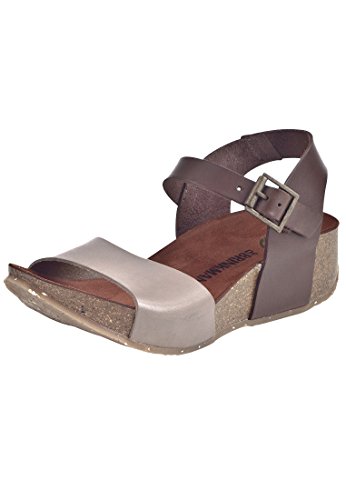 Dr. Brinkmann 710675 mules pour femme en cuir confortables
