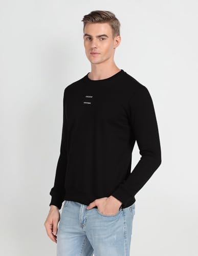 Image of Arrow Men's Cotton Round Neck Sweatshirt