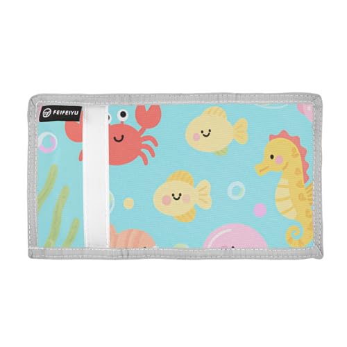 Kids Wallets for Boys Girls, Zippered Coin Pocket2