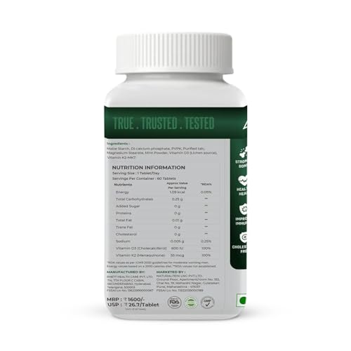 NATURALTEIN Vitamin D3 + K2 - Image 2 of 5