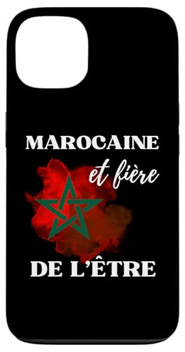 Drapeau Maroc Marocain et Fiere de l'Etre Maroc Coque pour iPhone 13