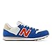 Produktbild New Balance Herren 500 Sneaker, MEERESSTEIN BLAU-ROT, 41.5 EU