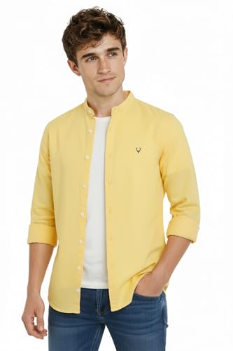 Image of Allen Solly Men's Cotton Slim fit Shirt