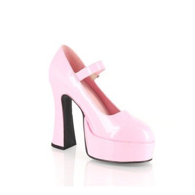 Ellie Shoes Women Mary Jane Pumps-shoes, White, 14 US