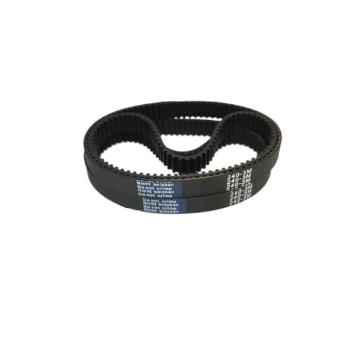 Courroie HTD 3M 366mm en boucle fermée pour éliminer le glissement mécanique