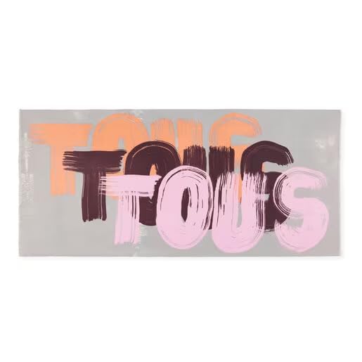 TOUS Pañuelo Foulard By Hand Gris Claro 190x90 | 395910284