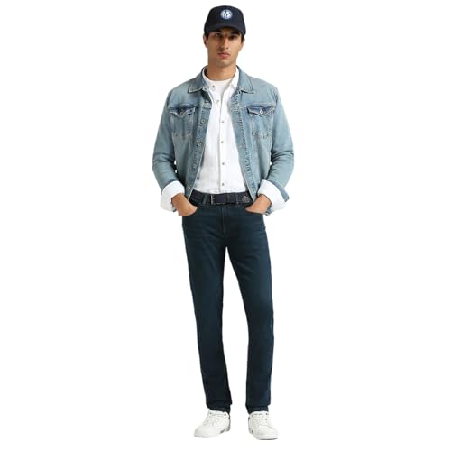 Image of Pepe Jeans Men's Straight Fit Jeans | Mid Rise | Chinox | Jeans for Man