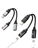 【Lo prometemos】Recibirás este Adaptador Lightning auriculares (paquete de 2). Una garantía de 1 año para todos nuestros clientes para asegurarnos de que estarás satisfecho con tu compra con nosotros. Si tienes alguna pregunta sobre los artículos que recibiste, contáctanos y nuestro equipo te responderá dentro de las 24 horas y, en caso de problemas de calidad, se te entregará .