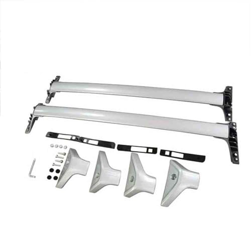 Barres de toit transversales Toyota RAV4 2019-2024 alu argent porte-bagages traverses