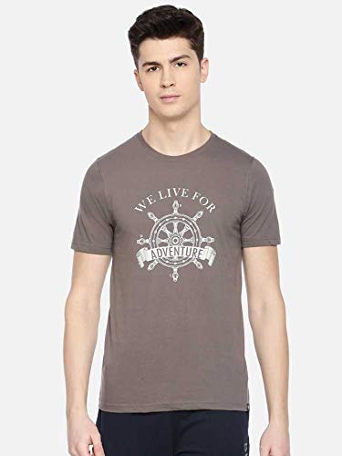 Image of Dollar Cotton Rich Fabric Solid Men's T-Shirt | Fashionable Prints | Branded Loop Label | Wide Array of Attractive Colours