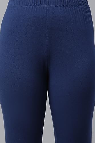 Image of Aurelia Cotton Skinny Lycra Strechable Pants for Women | Ankle Length Leggings for Women | Cotton Leggings for Women | Lycra Leggings for Women | Leggings for Women