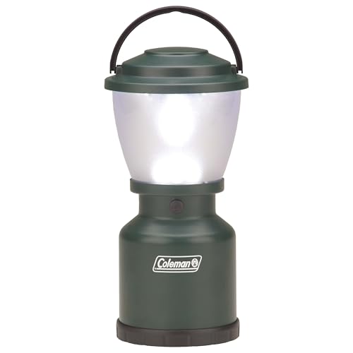 Coleman 4D LED Camp Lantern, Lightweight & Water-Resistant Battery-Powered Lantern, Ideal for Camping, Emergencies & at-Home Use