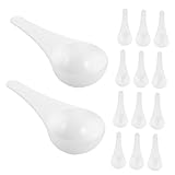 Ciieeo 20 Piezas Medidoras para Detergente de con Diseño Ergonómico para Medición Precisa de Polvo de Lavado el Hogar para Polvos Gránulos y Alimentos para Mascotas