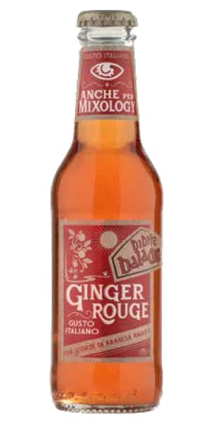 Zeus Party 6 Bottigliette di Ginger Rouge 200ml Bibite Baladin con Scorze D' Arancia Amara