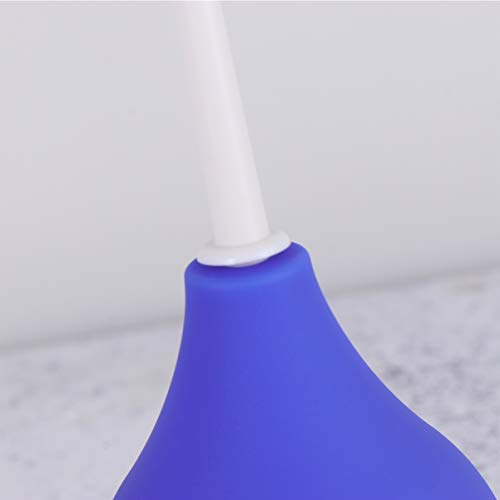 Amosfun Lâmpada anal para irrigador anal, 2 peças, ducha anal, macia, lisa, para enema, 160 ml