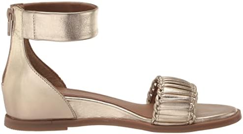 Seychelles Women's Final Hour Flat Sandal, Gold, 6 | Image 5