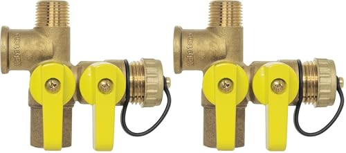 Image of NIBCO 1 /2 FIP x MIP x FIP x HOSE ETPSV (Pack of 2)