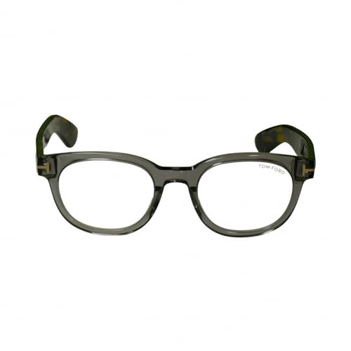 Image of Eyeglasses Tom Ford FT 5807 -B 020 Shiny Transp. Grey, Vintage Grey Havana, incht inch