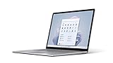 Microsoft Surface Laptop 5 - 15 Inch 2-in-1 Tablet PC - (Intel Core i7-1255U, 8GB RAM, 256GB SSD, Windows 11 Home) - Platinum