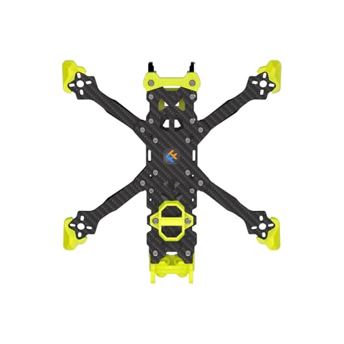 Image of Volador VX3 O4 Pro Squashed-X 3 inch Carbon FPV Drone Quad Frame Kit