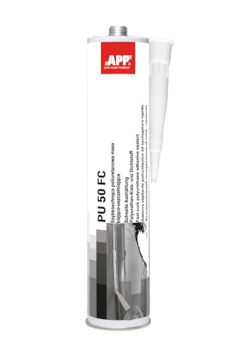 APP PU 50 FC - Colle-mastic carrosserie voiture | Colle polyuréthane flexible pour collage métal-verre | Mastic-colle étanche multi-matériaux | Blanc | 310...