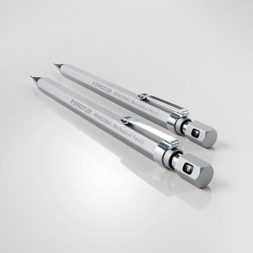 STAEDTLER Hexagonal Mechanical Pencil 0.5mm [Silky Silver