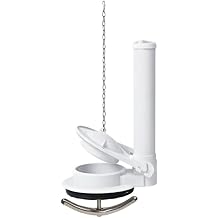 3" Toilet Flush Valve for One-Piece Toilet with Flapper and Chain | Fixes Toilet Leaks, Easy to Install, Premium Quality