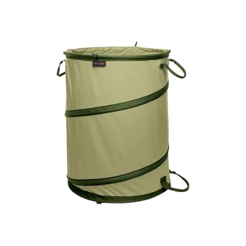 Gardenpal 2-pack Yard Waste Bags Pop-Up Trash Can for Collecting Leaves, 30 Gallon Collapsible Garden Bag for Lawn, Lawn and Leaf Bags, Foldable Camping Recycling Bin