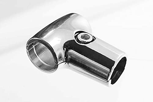 25mm Chrome Tube|Pipe Clothes Garment Dress Hanging Rail Dry Cleaners Wardrobe (3 Way T Clamp|Connector)