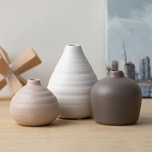 Sullivans Vase Set, Modern Home Decor, Centerpiece Vases For Table, Bud Vases, Modern Decor For Your Living Room, Bedroom, Kitchen, Office & Bathroom, Shelf, Coffee Table, And Mantle Decor (Cm3085) #TOP3