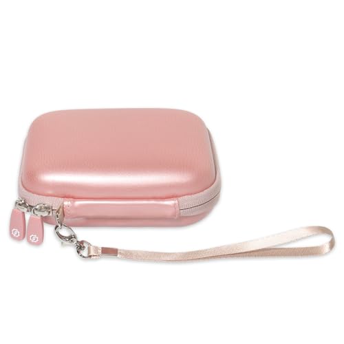 Image of GETGEAR mini Photo Printer Case fits for Kodak Step Instant Smartphone Photo Printer, FUJIFILM Instax Mini Link 2, Liene 2x3 inch (Rose Gold)