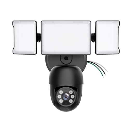 Olafus Outdoor Floodlight Camera with Motion Sensor
