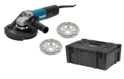 Betonschleifer-Set/Sanierungsset/Sanierungsfräse/Putzfräse/Winkelschleifer Set 125mm