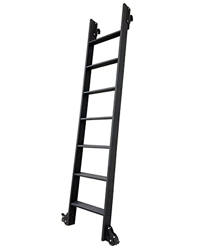Hardjulan LD-HOOK 4Ft Hook On Rolling Library Ladder Track Kit thumb #6