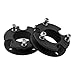 Supreme Suspensions - F150 Lift Kit Front 2.5" Leveling Lift Kit for [2004 - 2017 Ford F-150] and [2003 - 2017 Ford Expedition] BLACK Aircraft Billet Strut Spacers