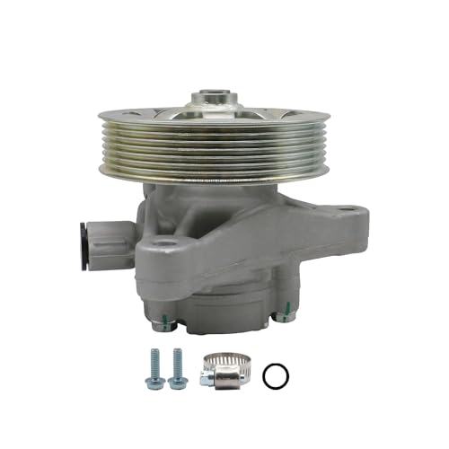 Image of 21-5495 Power Steering Pump with Pulley Fits for 2008-2012 Honda Accord 2.4L, for 2008 2009 2010 2011 2012 Accord 2.4, Power Assist Pump Assembly 56100-R40-A01