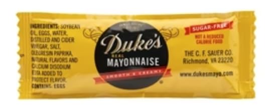 Sugar Free Mayonnaise Packets - Dukes Smooth & Creamy (50 Count)