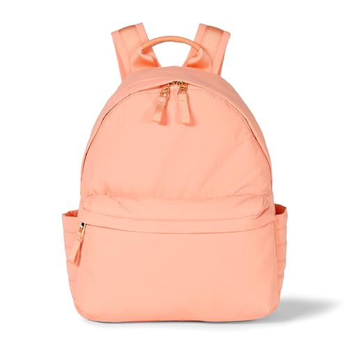 Amazon-Essentials-Unisex-Kids-Nylon-School-Backpack-Light-Pink-One-Size Amazon Essentials Unisex Kids' Nylon School Backpack, Light Pink, One Size - Image 1