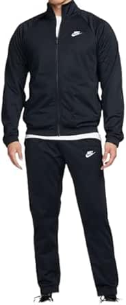 NIKE(ナイキ) クラブ ポリニット トラックスーツ ジャケット×ロングパンツ 上下セットジャージ Mサイズ(162-175) cm 国内正規品 FB7352 ブラック