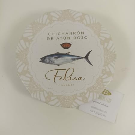 Chicharrón de Atún Rojo - Felisa Gourmet - 265 gr - Preoarado con los chicharrones de Cádiz - combinación perfecta entre tradición e innovación culinaria - Producto Andaluz.