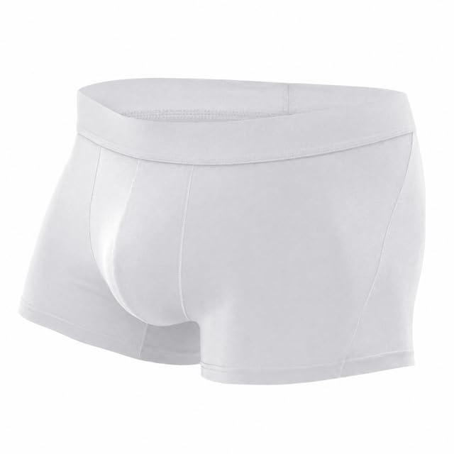 Men's Cotton Boxer Briefs Breathable Underwear Elastic Waistband-image-44