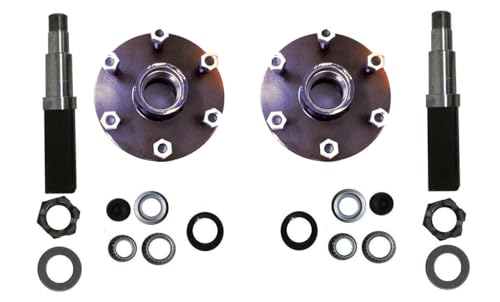 Everything for trailers, RVs and trucks and more - Build Your Own Trailer For Axle Kit 3500# Square Spindle 6 x 5.5 Hub Camper RV (FS1XN-2834)