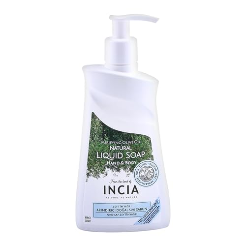 %100 Doğal Sıvı Kastil Sabunu Arındırıcı Zeytinyağlı 10 Bitkisel Değerli Yağ Vegan 250 ml
