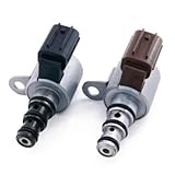 Automatic Transmission Shift Control Lock Up Solenoid Compatible With Automotive Vehicle Models For Part Number 28400-P6H-003 28500-P6H-013 Black