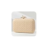 CHUNLI Clutch Purses for Women Evening/Wedding Chic Woven Bag Formal PU Leather Purse Designer Handbags for Women
