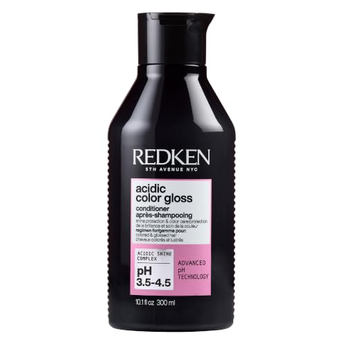 Redken Acidic Color Gloss Conditioner - Salon-Grade Hair Gloss & Shine Seals the Cuticle For Dull or Color-Treated Hair Vegan