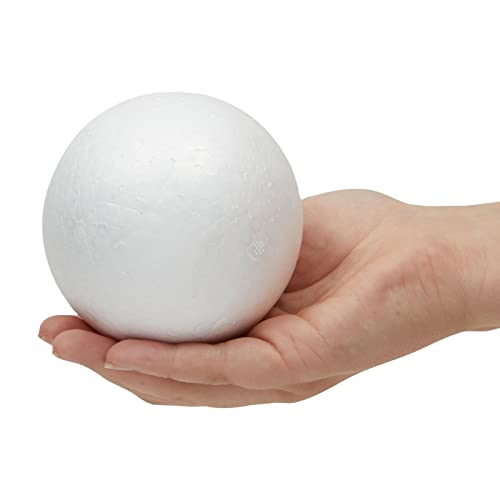 image for Juvale Foam Balls for Crafts - Styrene Spheres for DIY Projects & Scho