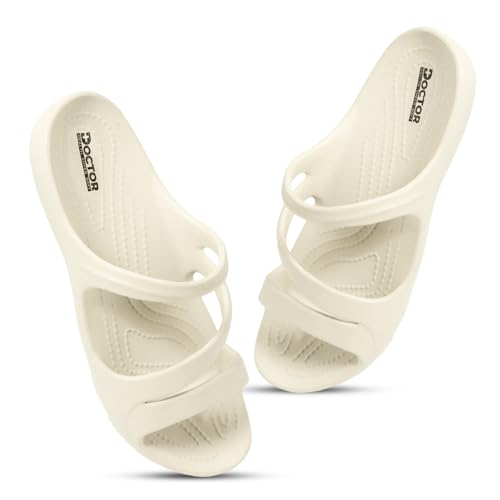 Image of DOCTOR HEALTH SUPER SOFT Women's Orthopedic Sandals And Slippers | Lightweight Anti-Skid Comfort Slides for Heel Pain Relief | Soft Cushion Sole Footwear for Everyday Use