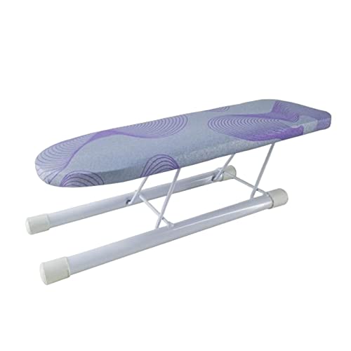 Tabla de planchar para encimera, resistente a altas temperaturas, para dormitorio, viajes, color morado