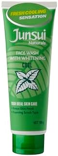 Junsui Naturals Face Wash With Whitening, Cool, 100 g